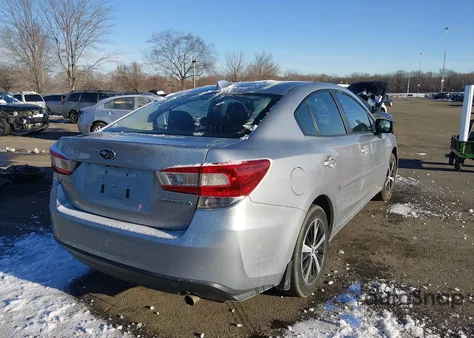 2021 Subaru Impreza Premium из США, поврежденный, VIN 4S3GKAV62M3606531